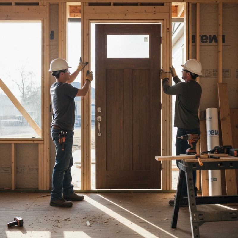 Solid Wood Door Installation